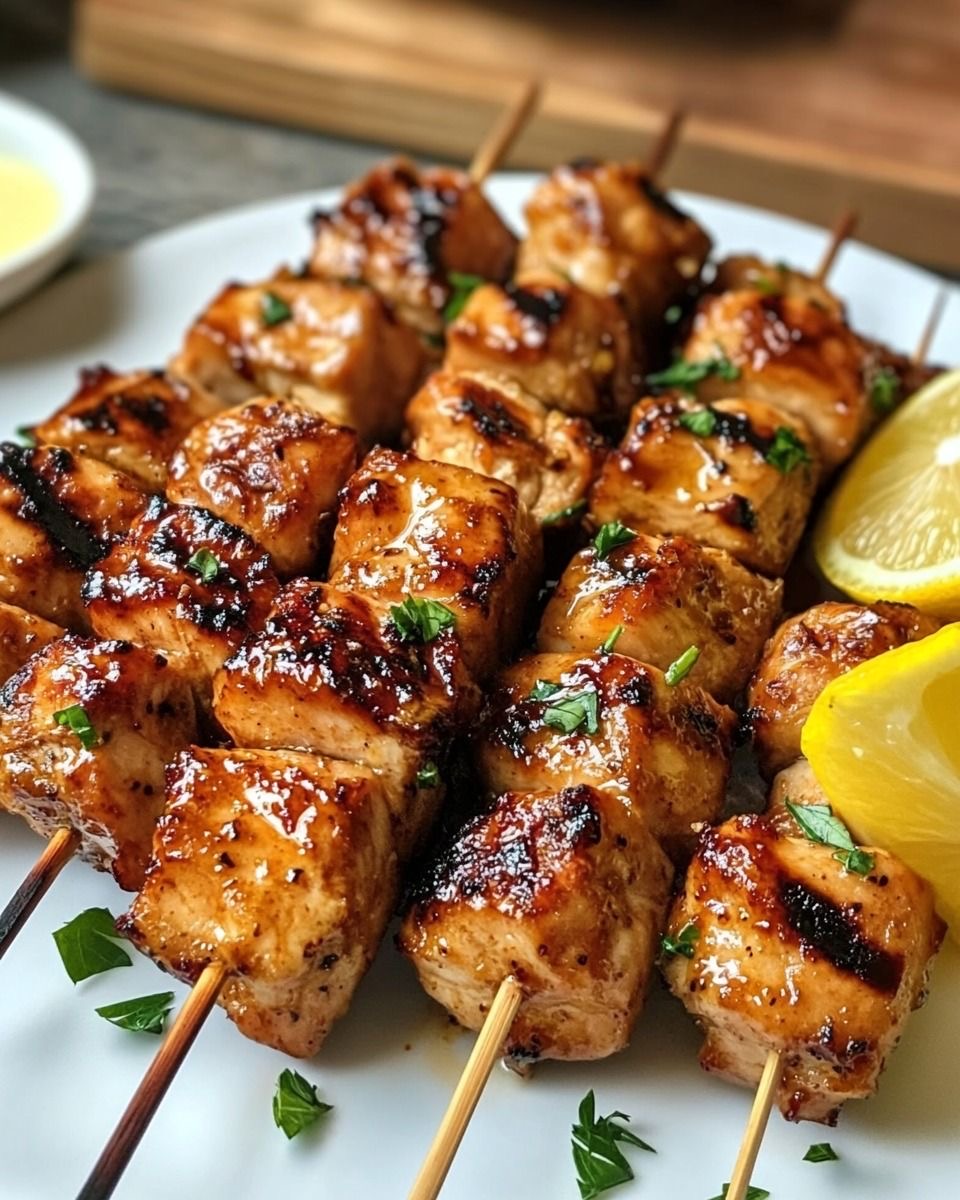 Brochette de poulet